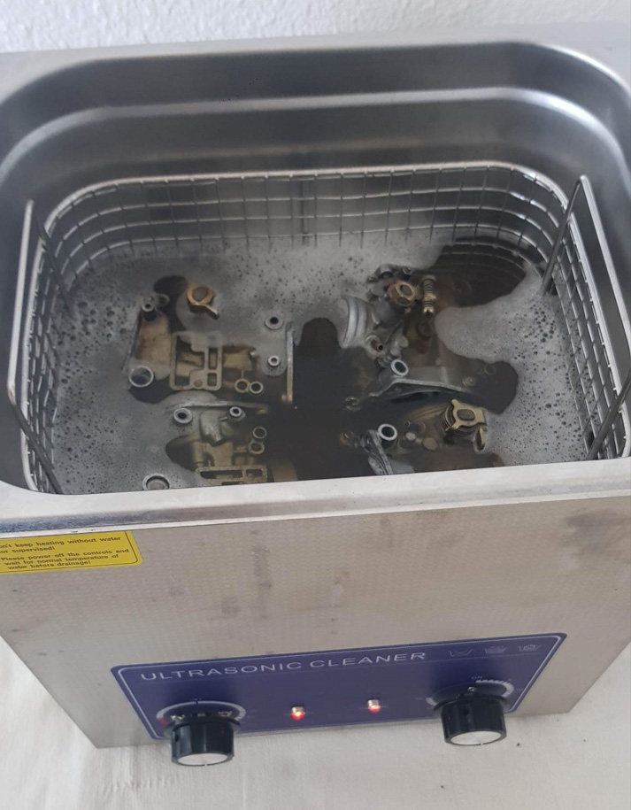 Nettoyage pièces auto par ultrasons